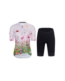 RIVANELLE κοντή φανέλα και κοντό παντελόνι - IN BLOOM - μαύρο/ροζ/πολύχρωμο